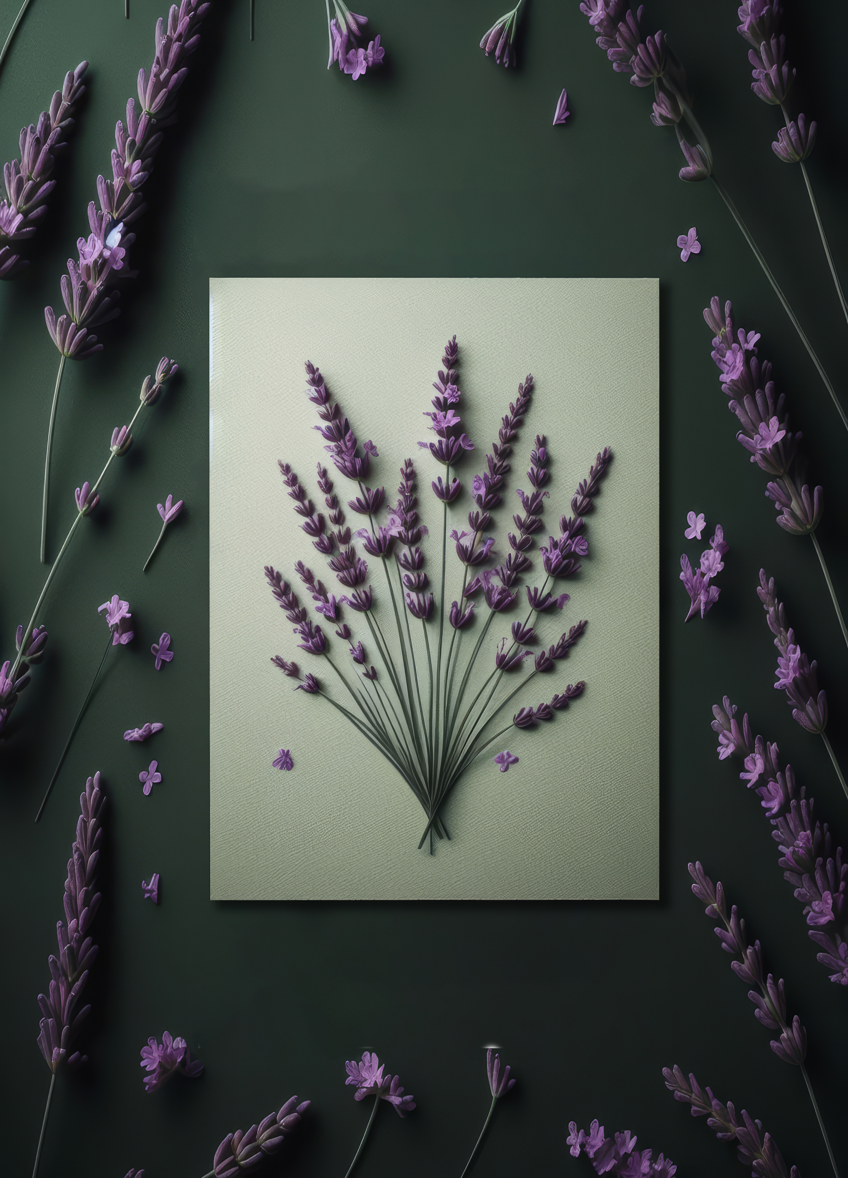 Lavender Bouquet Still Life - floral wallpaper for Tablet