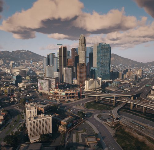 Los Santos City Skyline