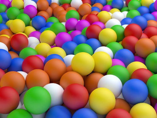 Colorful Spheres Abstract Pattern - Related Tablet wallpaper