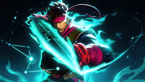 Cyberpunk Warrior with Blade - Related StockWalls wallpaper